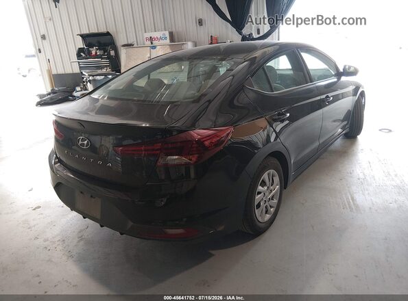 5NPD74LF4LH606414 2020 HYUNDAI ELANTRA Black Tył prawy