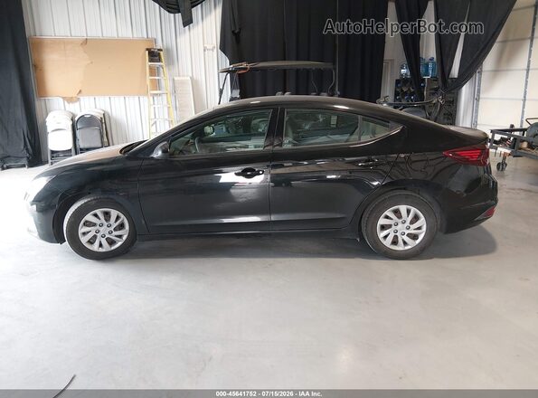 5NPD74LF4LH606414 2020 HYUNDAI ELANTRA Black Widok wnętrza 360 stopni