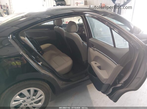 5NPD74LF4LH606414 2020 HYUNDAI ELANTRA Black Widok naklejki z numerem VIN
