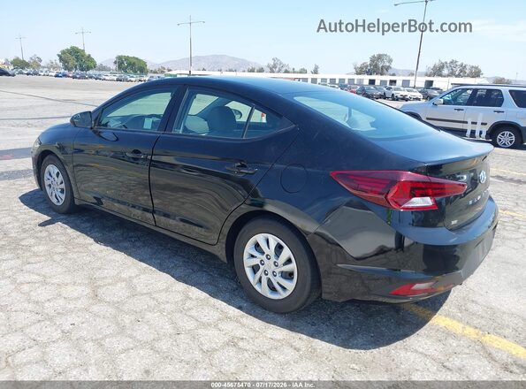 5NPD74LF4LH609247 2020 HYUNDAI ELANTRA Black Trasero izquierdo