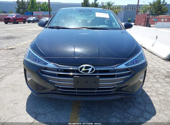 5NPD74LF4LH609247 2020 HYUNDAI ELANTRA Black Vista frontal