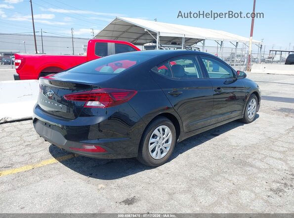 5NPD74LF4LH609247 2020 HYUNDAI ELANTRA Black Trasero derecho