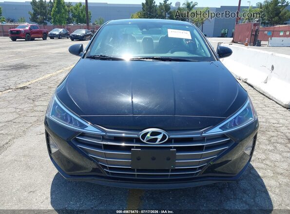 5NPD74LF4LH609247 2020 HYUNDAI ELANTRA Black Vista del cuadro de instrumentos