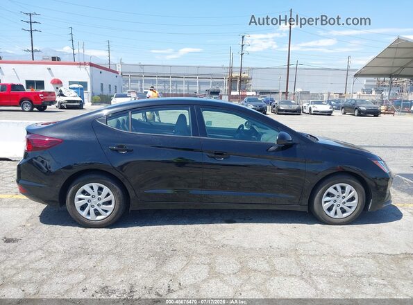 5NPD74LF4LH609247 2020 HYUNDAI ELANTRA Black Vista interior trasera