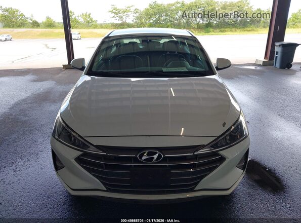 5NPD74LF4LH610821 2020 HYUNDAI ELANTRA White 