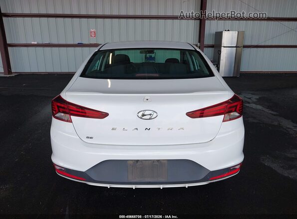 5NPD74LF4LH610821 2020 HYUNDAI ELANTRA White 
