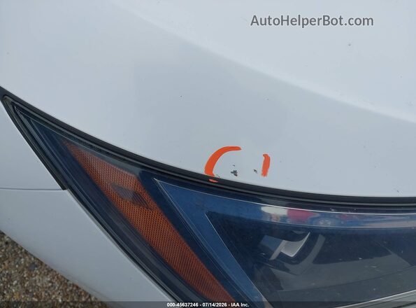 5NPD74LF4LH611158 2020 HYUNDAI ELANTRA White Vista del cuadro de instrumentos