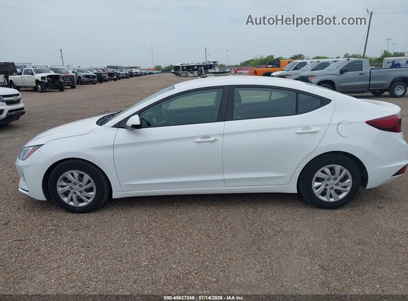 5NPD74LF4LH611158 2020 HYUNDAI ELANTRA White 