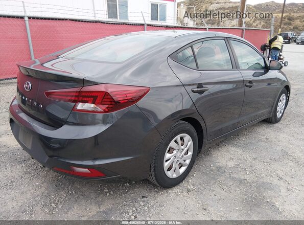 5NPD74LF4LH612424 2020 HYUNDAI ELANTRA Gray Հետևի աջ