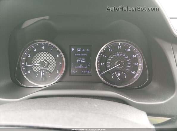 5NPD74LF4LH612424 2020 HYUNDAI ELANTRA Gray Հետևի նստատեղերի տեսք
