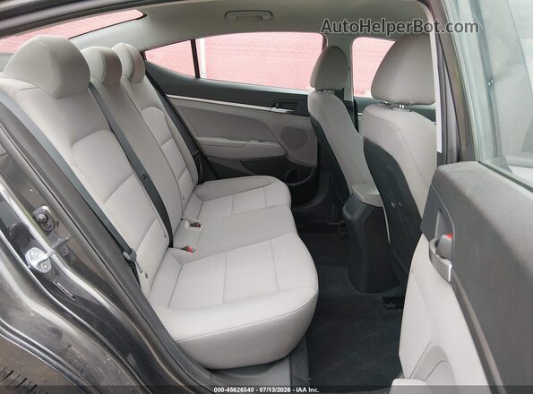 5NPD74LF4LH612424 2020 HYUNDAI ELANTRA Gray VIN կոդի պիտակի տեսք