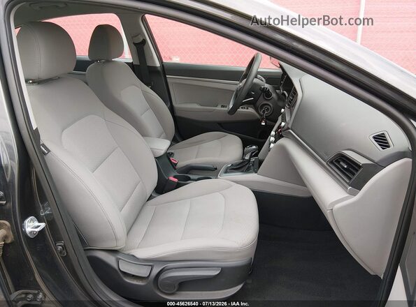 5NPD74LF4LH612424 2020 HYUNDAI ELANTRA Gray Սալոնի դիմացի տեսք