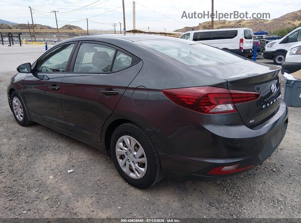 5NPD74LF4LH612424 2020 HYUNDAI ELANTRA Gray Հետևի ձախ