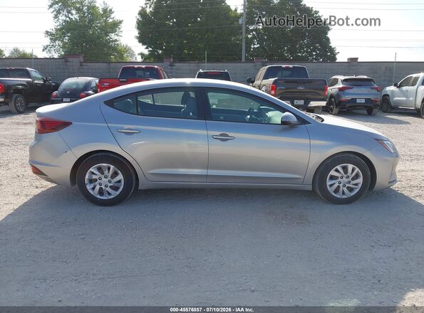 5NPD74LF4LH613427 2020 HYUNDAI ELANTRA Silver Widok wnętrza z tyłu