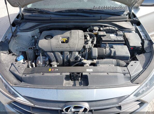 5NPD74LF4LH613427 2020 HYUNDAI ELANTRA Silver Widok z tyłu