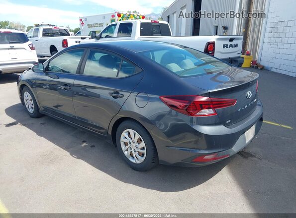 5NPD74LF4LH614819 2020 HYUNDAI ELANTRA Gray უკანა მარცხენა