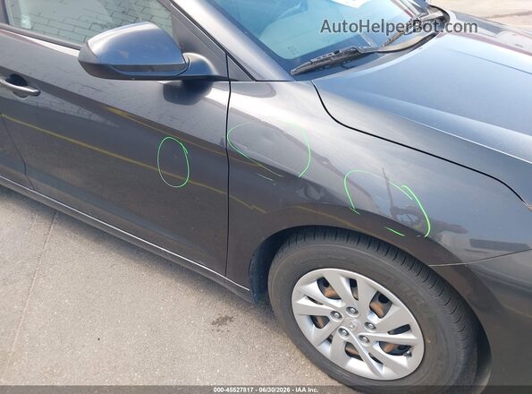 5NPD74LF4LH614819 2020 HYUNDAI ELANTRA Gray წინა ხედი
