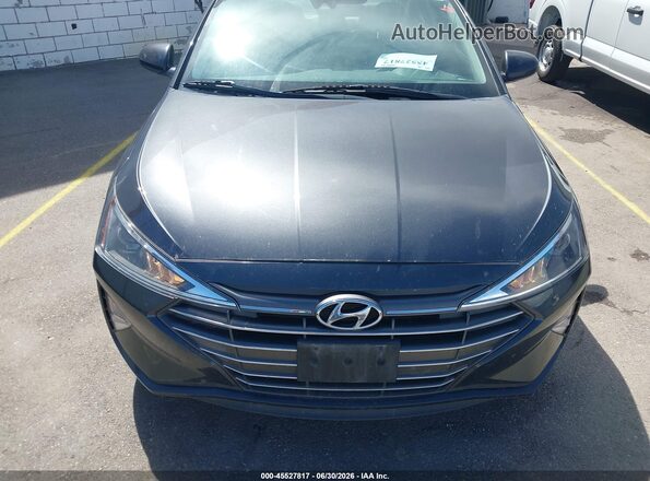 5NPD74LF4LH614819 2020 HYUNDAI ELANTRA Gray უკანა სალონის ხედი