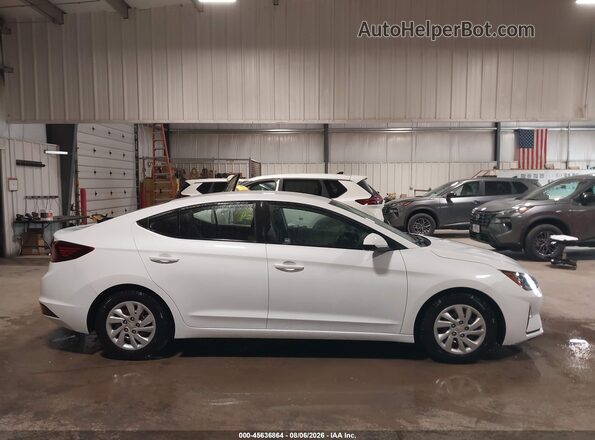 5NPD74LF4LH615713 2020 HYUNDAI ELANTRA White Սալոնի հետևի տեսք