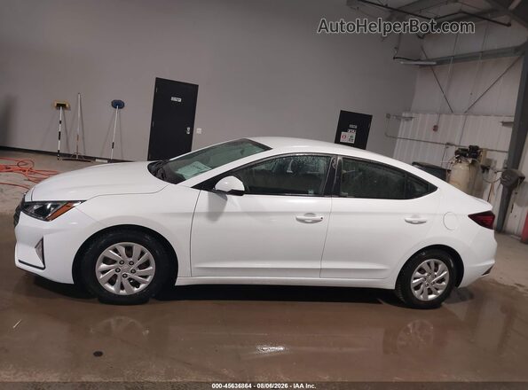 5NPD74LF4LH615713 2020 HYUNDAI ELANTRA White Սալոնի 360 աստիճան տեսք
