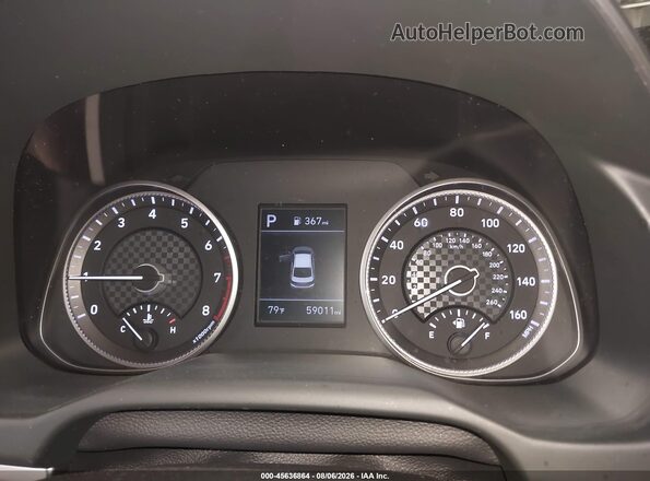5NPD74LF4LH615713 2020 HYUNDAI ELANTRA White Հետևի նստատեղերի տեսք