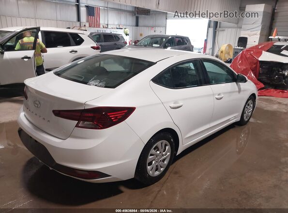 5NPD74LF4LH615713 2020 HYUNDAI ELANTRA White Հետևի աջ