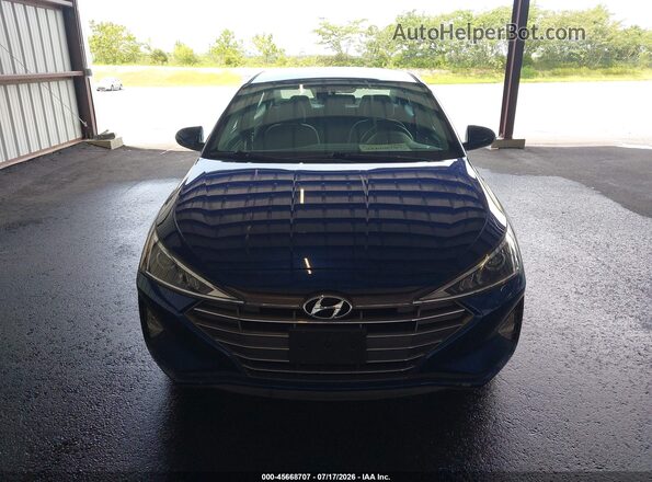 5NPD74LF4LH616196 2020 HYUNDAI ELANTRA Blue 