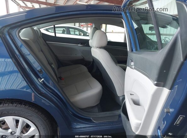 5NPD74LF4LH616196 2020 HYUNDAI ELANTRA Blue Вид наклейки з VIN-кодом