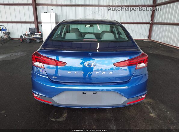 5NPD74LF4LH616196 2020 HYUNDAI ELANTRA Blue 