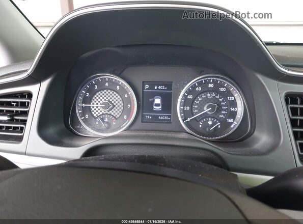 5NPD74LF4LH616246 2020 HYUNDAI ELANTRA Blue Вид задніх сидінь