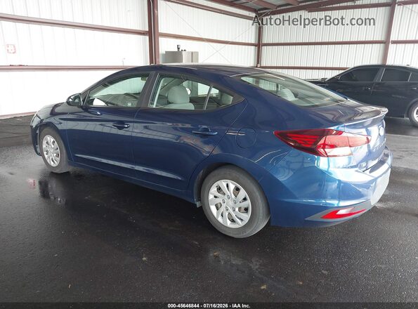 5NPD74LF4LH616246 2020 HYUNDAI ELANTRA Blue Задня ліва чверть
