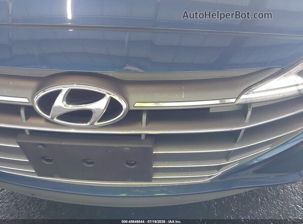 5NPD74LF4LH616246 2020 HYUNDAI ELANTRA Blue Панорамний вид салону 360°