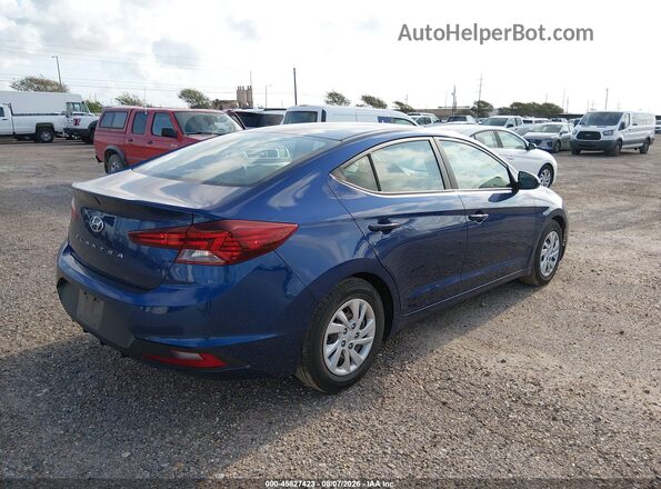 5NPD74LF4LH616313 2020 HYUNDAI ELANTRA Blue Tył prawy