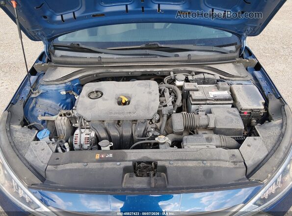 5NPD74LF4LH616313 2020 HYUNDAI ELANTRA Blue Widok z tyłu