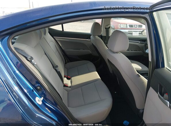 5NPD74LF4LH616313 2020 HYUNDAI ELANTRA Blue Widok naklejki z numerem VIN