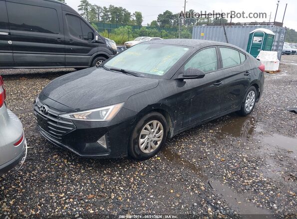 5NPD74LF4LH616957 2020 HYUNDAI ELANTRA Black Vista tres cuartos delantera izquierda