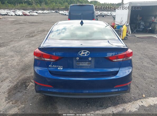 5NPD74LF5HH176383 2017 HYUNDAI ELANTRA Dark Blue 