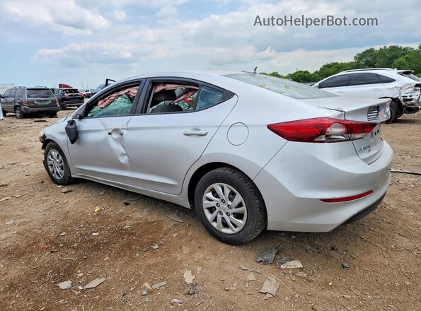 5NPD74LF5HH178053 2017 HYUNDAI ELANTRA Silver უკანა მარცხენა