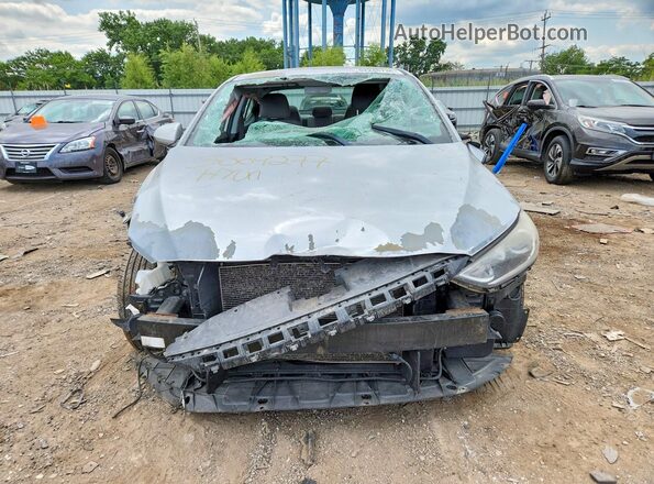 5NPD74LF5HH178053 2017 HYUNDAI ELANTRA Silver წინა ხედი