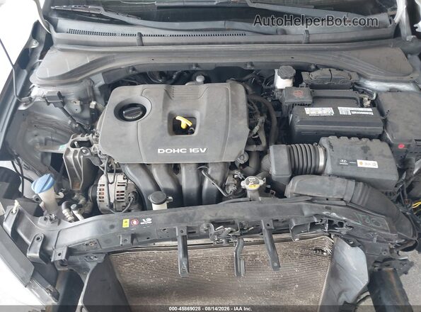 5NPD74LF5HH205297 2017 HYUNDAI ELANTRA Silver Rear view