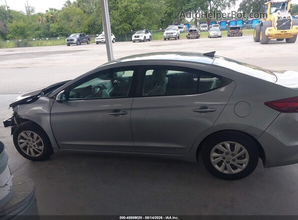 5NPD74LF5HH205297 2017 HYUNDAI ELANTRA Silver 