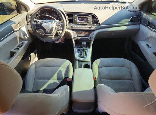 5NPD74LF5JH275629 2018 HYUNDAI ELANTRA Gray Vista del salpicadero