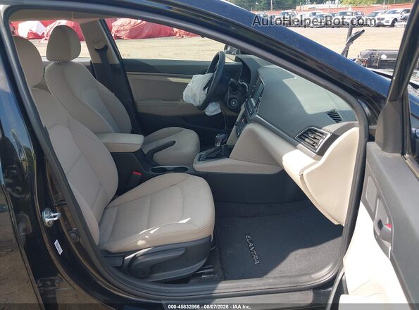 5NPD74LF5JH390540 2018 HYUNDAI ELANTRA Black Vista interior delantera