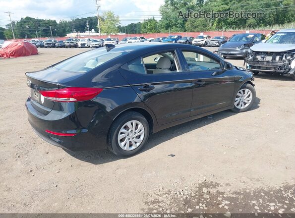 5NPD74LF5JH390540 2018 HYUNDAI ELANTRA Black Trasero derecho