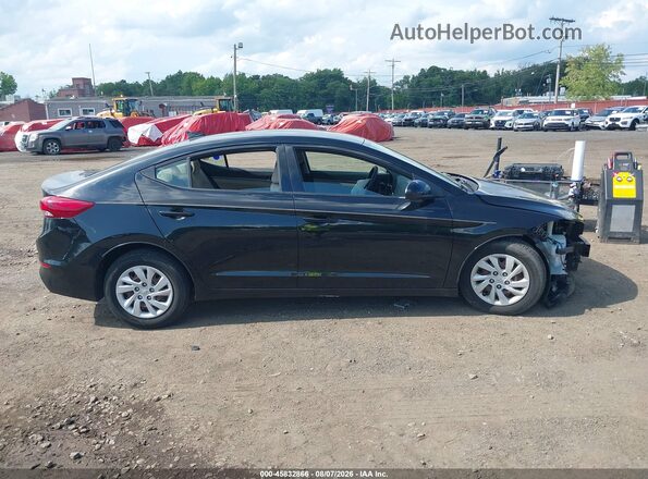 5NPD74LF5JH390540 2018 HYUNDAI ELANTRA Black Vista interior trasera