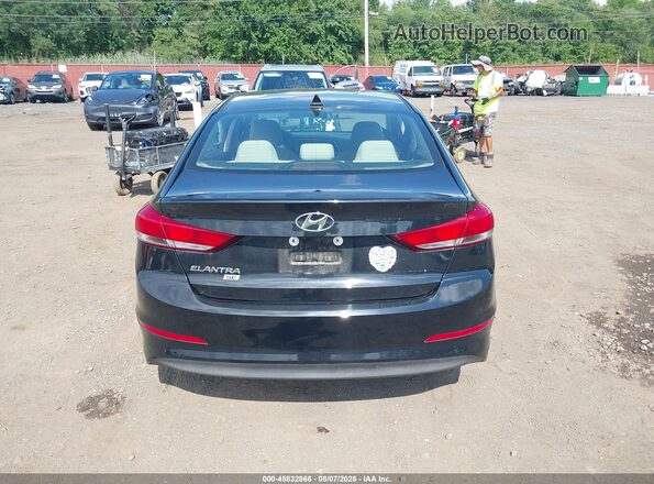 5NPD74LF5JH390540 2018 HYUNDAI ELANTRA Black 