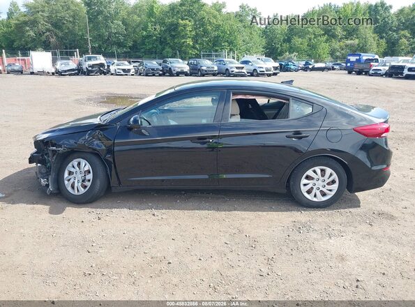 5NPD74LF5JH390540 2018 HYUNDAI ELANTRA Black Vista interior de 360 grados
