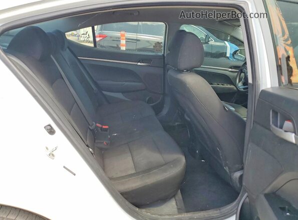 5NPD74LF5KH407256 2019 HYUNDAI ELANTRA White Вид задніх сидінь