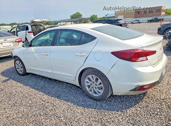 5NPD74LF5KH424641 2019 HYUNDAI ELANTRA White უკანა მარცხენა