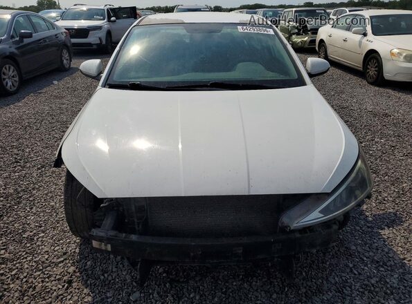 5NPD74LF5KH424641 2019 HYUNDAI ELANTRA White წინა ხედი